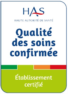 HAS Qualité des soins confirmée